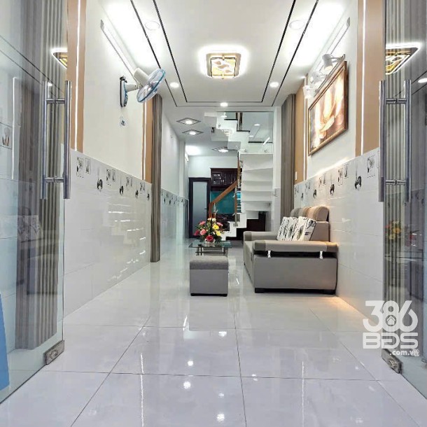 Nhà giá rẻ hẻm đường số 12, Bình Hưng Hòa dt 21m2 1 lầu 2pn,2wc giá 2,79 tỷ-3