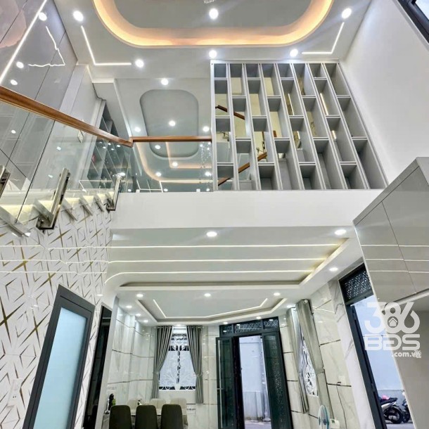 Nhà đẹp / Mã Lò, Bình Trị Đông A dt 52m2 2 lầu ,5pn, 5wc , sân thượng giá 8,6 tỷ-3