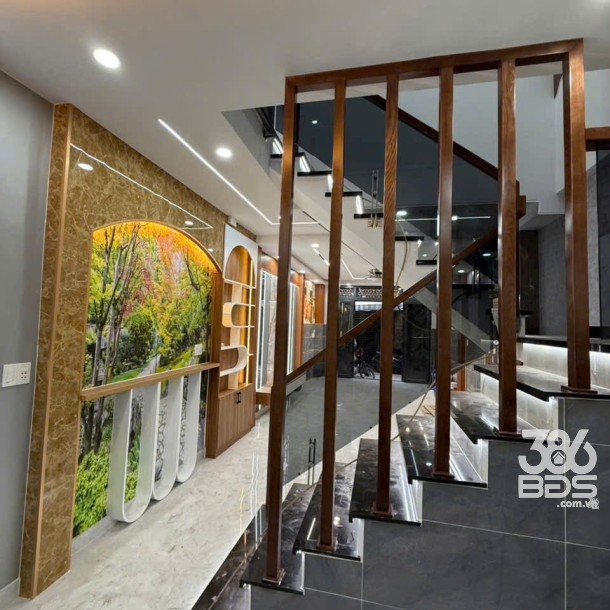 Nhà hẻm Bình Long, Phú Thọ Hòa phong cách luxury dt 64m2 1 lầu 3pn 3wc giá 6,98 tỷ-4