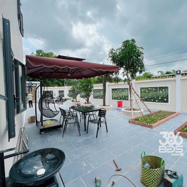 Biệt thự 2 mặt tiền thoáng mát xã Mỹ Lộc, Cần Giuộc tdt 283m2 full thổ giá 3,98 tỷ-5