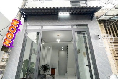 Nhà hẻm đường số 8, Bình Hưng Hòa dt 31m2 1 lầu 2pn 2wc giá 3,68 tỷ