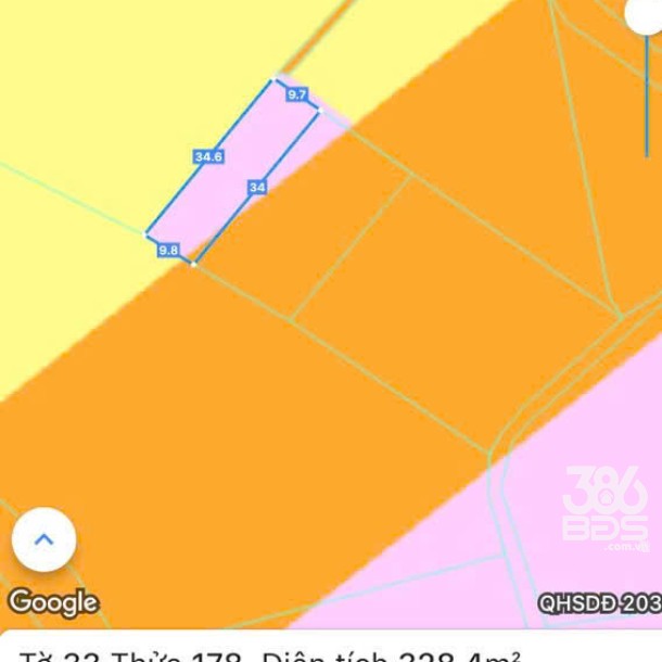 Bán nhà cấp 4 ,tổng dt 328m2 ( đất lúa ) xã Tân Bửu, Bến Lức  giá 1,2 tỷ-3