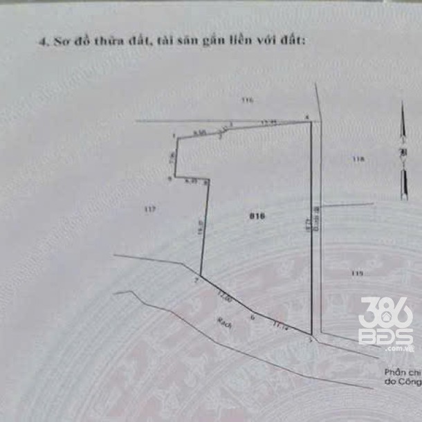 Nhà vườn thị trấn Tân Túc, Bình Chánh tdt 780m2 giá 5,3 tỷ-8