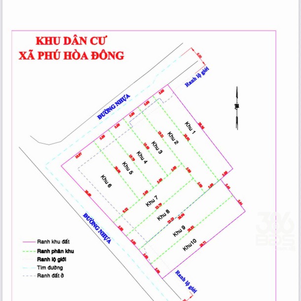 Lốc 10 lô thổ cư / TL 15 , xã Tân Thạnh Đông dt 100 - 140m2 giá 2,3 - 2,7 tỷ tùy lô-7