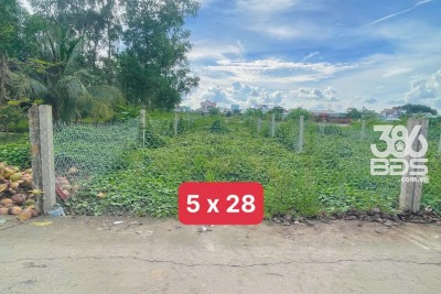Bán đất thổ cư đường beton 5m xã Long Cang, Cần Đước dt 140m2 giá 1,2 tỷ