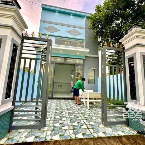 Bán nhà mới xây xã Long Khê , Cần Đước dt 122m2 full thổ 1 lửng, 3pn, 2wc giá 1,53 tỷ-9