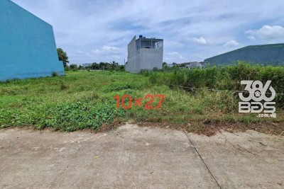 Bán đất thổ cư xã Long Cang, Cần Đước dt 262m2 , đường đan 3,5m giá 1,35 tỷ