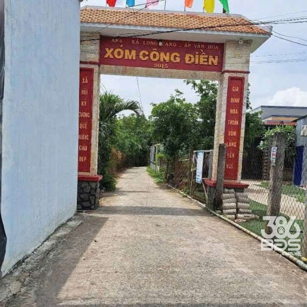 Bán đất thổ cư xã Long Cang, Cần Đước dt 262m2 , đường đan 3,5m giá 1,35 tỷ-2