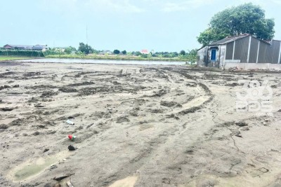 Bán 11 lô nền thổ cư đường beton xe hơi xã Phước Vân , Cần Đước giá 700 triệu / nền