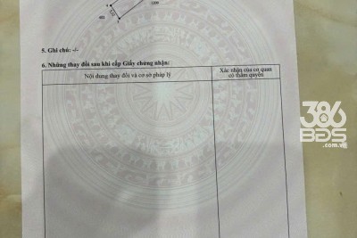 Bán đất thổ cư đường xe tải 3,5 tấn ở xã Long Hiệp, Bến Lức dt 149,5m2 giá 1,4 tỷ