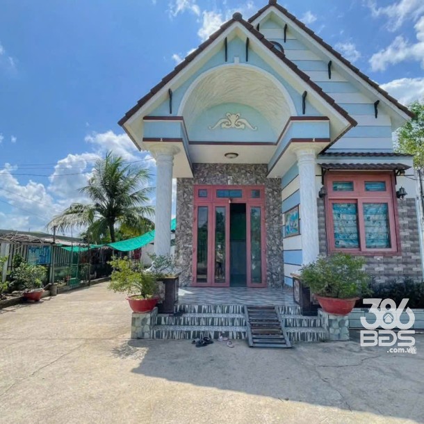 Bán nhà vườn mái thái xã Thanh Phú, Bến Lức tdt 1000m2 ( có 300m2 thổ cư ) giá giảm còn 5,3 tỷ-8