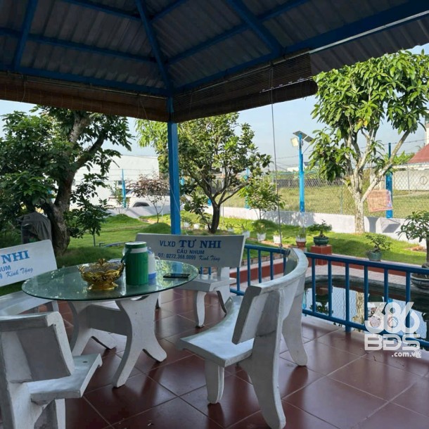 Bán nhà vườn đẹp ,2 mt đường xe tải xã An Nhựt Tân, Tân Trụ tdt 262,8m2 full thổ giá 2,65 tỷ-2