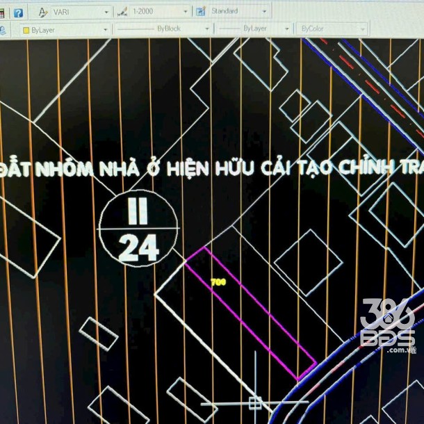 Bán đất mặt tiền đường nhựa xã Tân Thạnh Đông, Củ Chi dt 227m2 có 100m2 thổ giá 2,7 tỷ-1