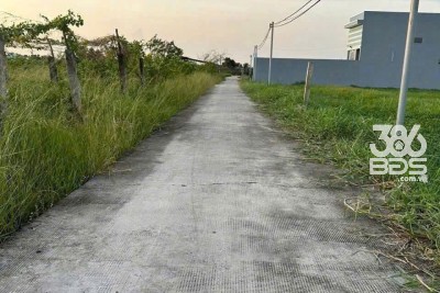 Bán đất xã Lạc Tấn , Tân Trụ tdt 1960m2 ( có 200m2 thổ) đường beton, có tường rào giá 2,2 tỷ