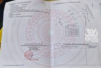 Bán 2 lô đất thổ cư ấp 8, xã Nhựt Chánh, Bến Lức dt 125,8m2 ( 500 triệu ) + 134,2m2 ( 550 triệu)