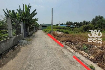 Bán 2 lô thổ cư xã Long Khê , Cần Đước dt 101,5m2 đường beton 5m giá giảm còn 1,15 tỷ / lô