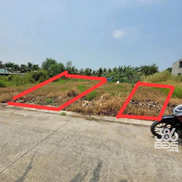 Bán 2 lô thổ cư xã Long Khê , Cần Đước dt 101,5m2 đường beton 5m giá giảm còn 1,15 tỷ / lô-4