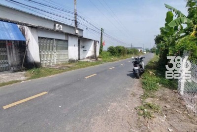 Bán đất thổ cư mặt tiền đường nhựa Phước Toàn xã Long Hiệp Bến Lức dt 103.5m2 giá 1,6 tỷ