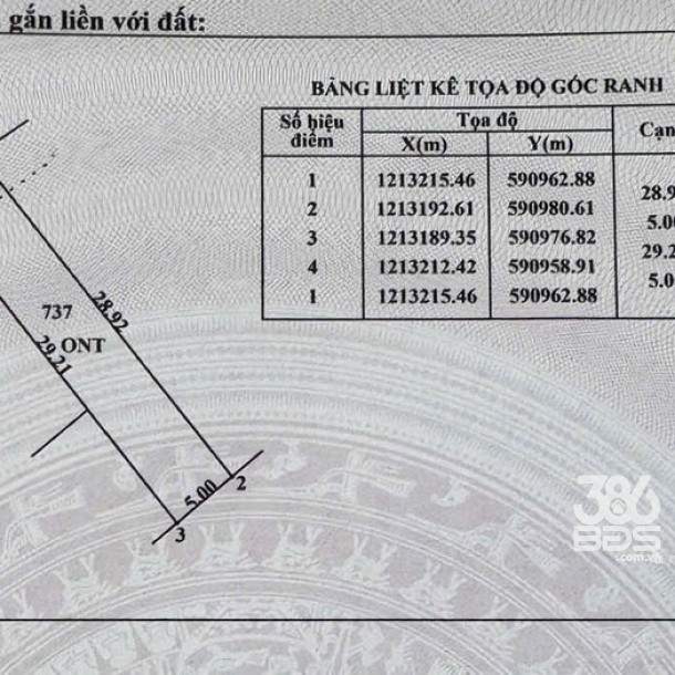 Bán 3 nền thổ cư xã Tân Thạnh Đông , Củ Chi dt 140m2 giá 2,6 tỷ-2