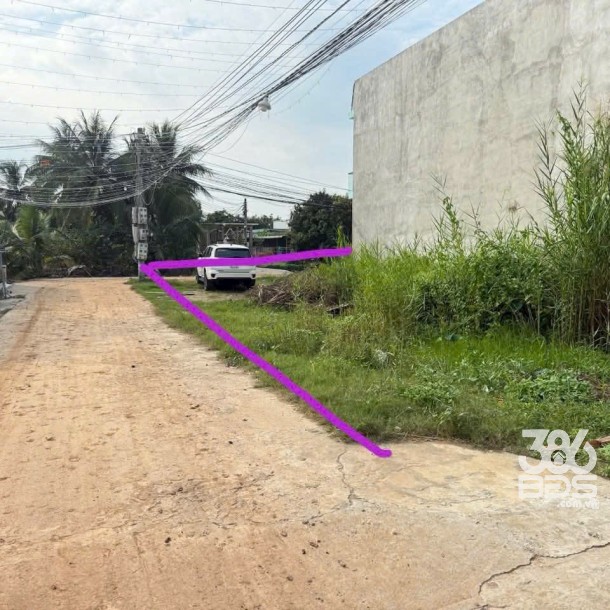 Bán đất thổ góc 2 mặt tiền đường beton xe tải , xã Tân Bửu dt 200m2 giá 3,7 tỷ-1