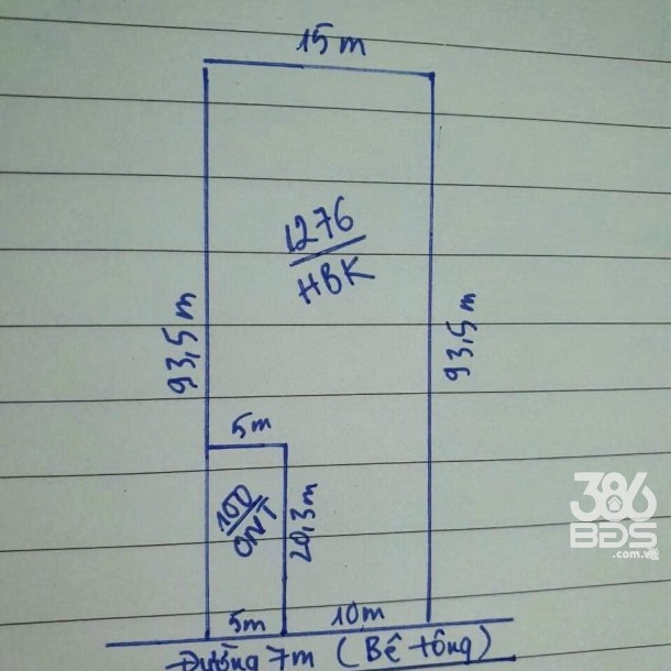 Bán đất thổ vườn Liên Ấp 5/6 , xã Bình Đức , Bến Lức tdt 1376m2 ( có 100m2 thổ) giá 2,65 tỷ-5