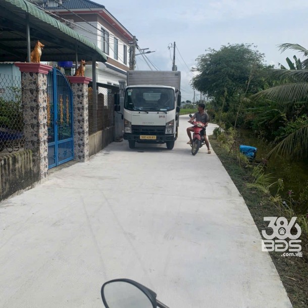 Bán nền thổ cư mt beton 4m Trần Thị Trâm , xã Tân Phước Tây , Tân Trụ dt 125m2 giá 525 triệu-3