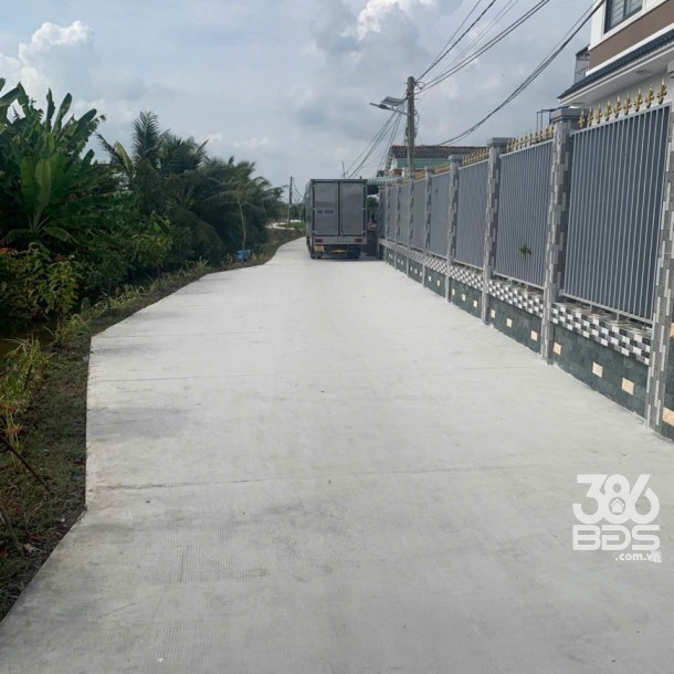 Bán nền thổ cư mt beton 4m Trần Thị Trâm , xã Tân Phước Tây , Tân Trụ dt 125m2 giá 525 triệu-4