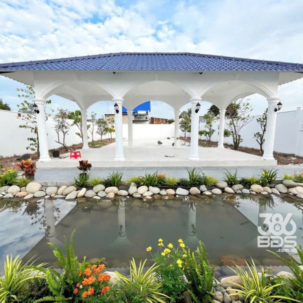 Nhà vườn siêu đẹp ở xã Mỹ Hạnh Bắc , Đức Hòa tdt 1000m2 ( 400m2 thổ) 4pn , 2wc giá 8 tỷ-6