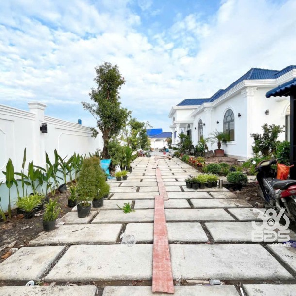 Nhà vườn siêu đẹp ở xã Mỹ Hạnh Bắc , Đức Hòa tdt 1000m2 ( 400m2 thổ) 4pn , 2wc giá 8 tỷ-7