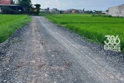 Bán 2 nền thổ cư liền kề xã Hòa Khánh Đông , Đức Hòa dt 160m2 giá 800 triệu 1 nền