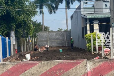 Bán đất mặt tiền quốc lộ 1A, xã Nhị Thành, Thủ Thừa dt 285,6m2 full thổ giá 4,5 tỷ