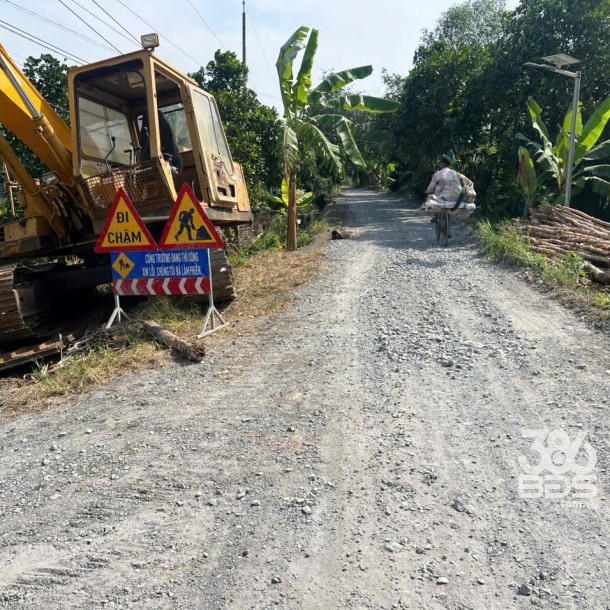 Bán đất vườn có tường rào bao quanh view kênh ở xã Bình Đức , Bến Lức dt 500m2 giá 950 triệu-6