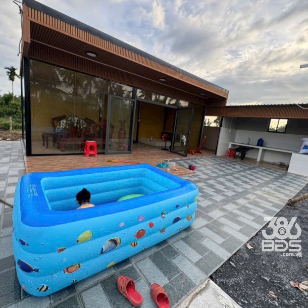 Bán nhà vườn thị trấn Bến Lức tdt 1191m2 đầy đủ tiện nghi giá 4,2 tỷ-3