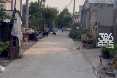 Bán nhà đẹp hẻm Gò Hưu , Mỹ Hạnh Nam dt 132,5m2 , 1 lầu , 4pn , 3wc giá 3,3 tỷ