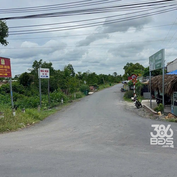 Bán nền thổ cư đường xe tải 10t ở ấp 9 , Lương Hòa dt 200m2 giá 2 tỷ-2