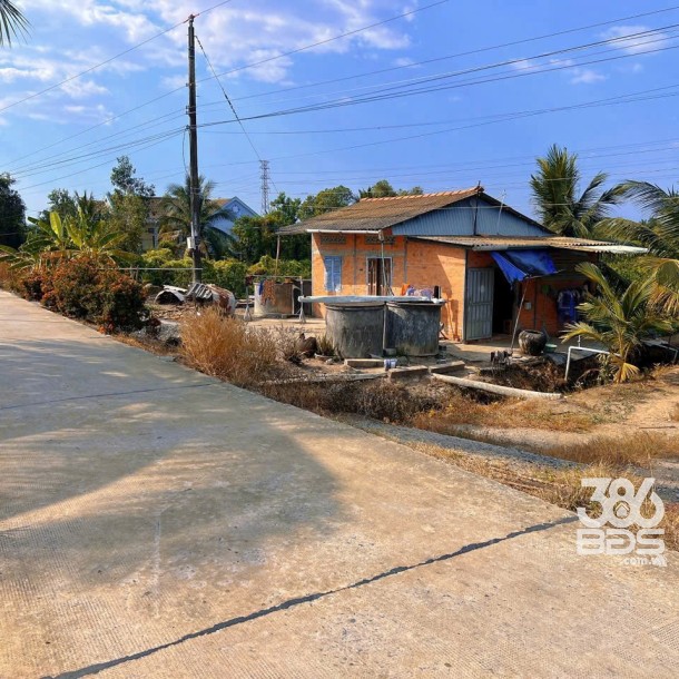Bán đất vườn mt đường beton Ba Vồn Lớn , Thạnh Hòa, Bến Lức dt 1000m2 giá 1,49 tỷ-1